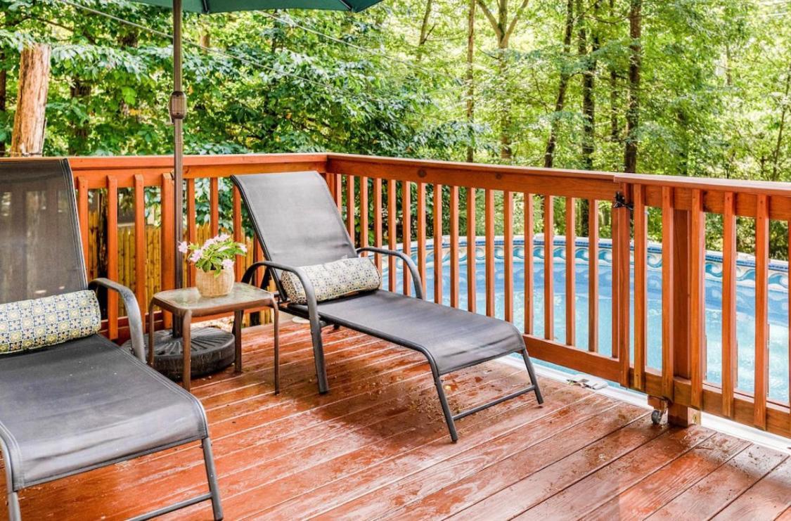 Pocono Cabin With Private Pool At Shawnee Mtn East Stroudsburg Exteriér fotografie